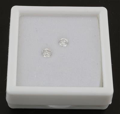 2 lose Brillanten zus. 0,55 ct I-J/p1 - Diamonds Only