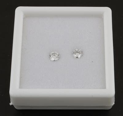 2 lose Brillanten zus.0,59 ct I-J/p2 - Diamonds Only