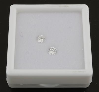 2 lose Brillanten zus. 0,65 ct H-J/p1-p2 - Diamonds Only