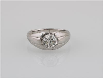 Altschliffdiamant Solitär Ring ca. 1,30 ct - Diamonds Only