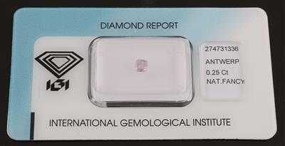 Loser Natural Fancy Diamant 0,25 ct/p2 - Diamonds Only
