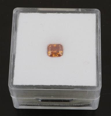 Loser Natural Fancy Vivid Yellowish Orange Diamant 0,57 ct - Diamonds Only