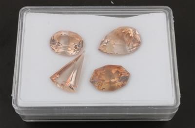 4 lose Topase zus. 90,97 ct - Diamanti e pietre preziose esclusivi