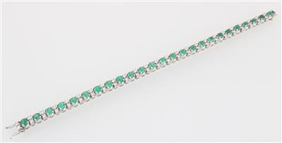 Brillant Smaragd Armband - Diamanti e pietre preziose esclusivi