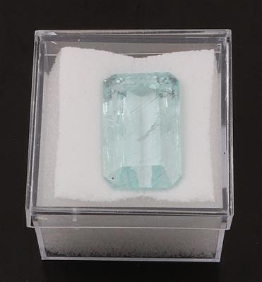 Loser Aquamarin 12,16 ct - Diamanti e pietre preziose esclusivi