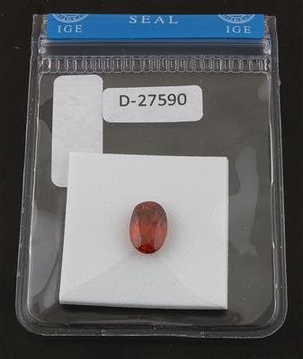 Loser Granat (Hessonit) 3,47 ct - Exklusive Farbsteine