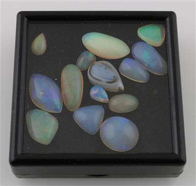 Lot aus losen Opalen zus. 38,90 ct - Exklusive Farbsteine