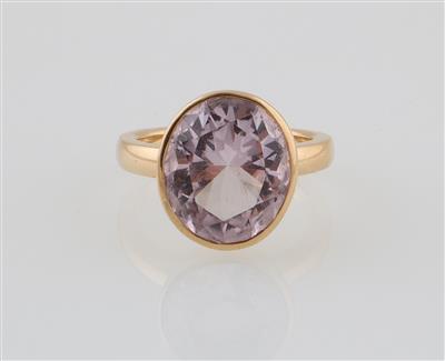 Morganit Ring 6,61 ct - Exklusive Farbsteine