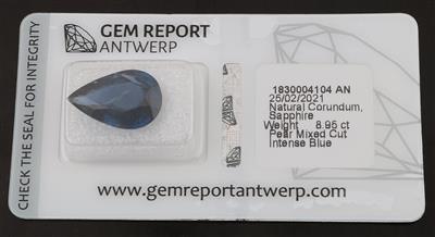 Loser unbehandelter Saphir 8,95 ct - Exclusive diamonds and gems