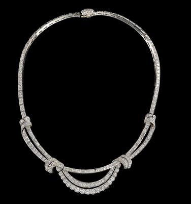 Diamant Collier zus. ca. 12 ct - Diamonds Only