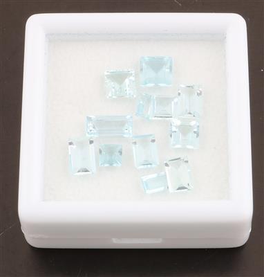 12 lose Aquamarine 6,58 ct - Diamanti e pietre preziose esclusivi