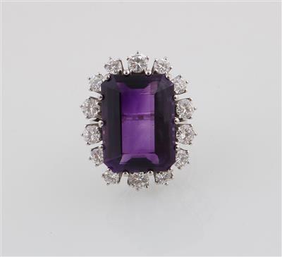 Brillant/Amethystring - Diamanti e pietre preziose esclusivi