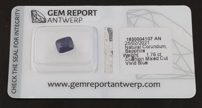 Loser unbehandelter Saphir 1,76 ct - Diamanti e pietre preziose esclusivi