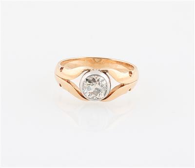 Altschliffdiamant Solitär Ring ca. 1,40 ct - Diamonds Only