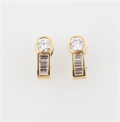 Diamant Ohrclips zus. ca. 2,25 ct - Diamonds Only