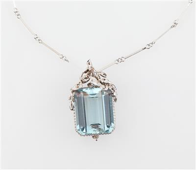 Aquamarinanhänger ca. 30 ct - Exclusive diamonds and gems