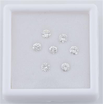 Lose Brillanten zus.1,38 ct I-O/si1-p2 - Diamonds Only