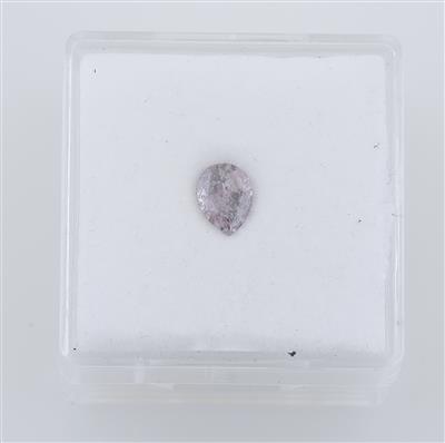 Loser Natural Fancy PinkPurple Diamant 0,51 ct - Diamonds Only