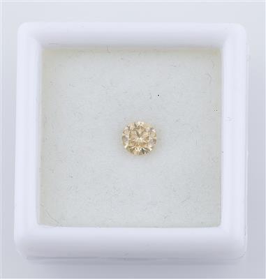 Natural Fancy Intense Brownish Yellow Diamant 0,36 ct - Diamonds Only