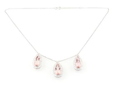 Diamant Morganitcollier - Exkluzivní šperky