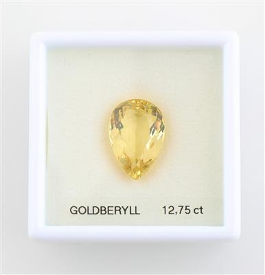 Loser Gold Beryll 12,75 ct - Exquisite jewellery