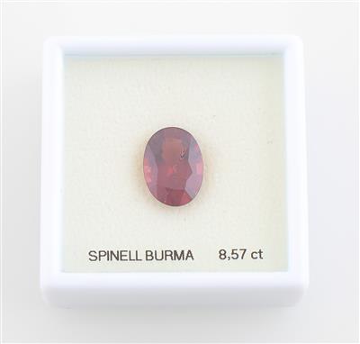 Loser Spinell 8,57 ct - Exklusive Farbsteine