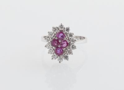 Brillant Rubinring - Exclusive diamonds and gems