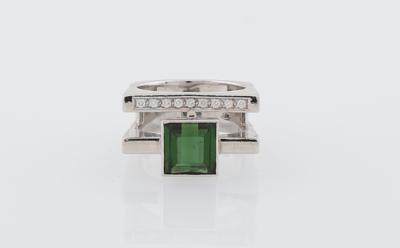 Brillant Turmalin Ring - Exkluzivní diamanty a drahokamy