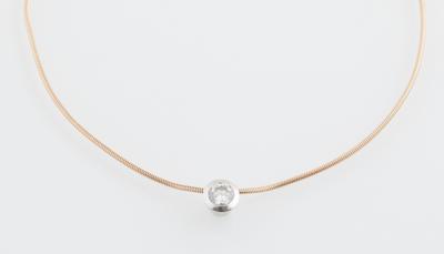 Brillantsolitär Collier ca. 0,74 ct - Exclusive diamonds and gems