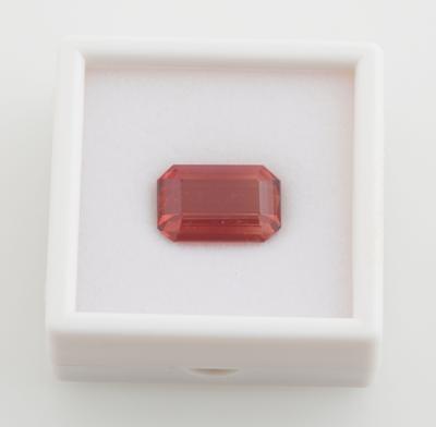 Loser erdbeerfärbiger Turmalin 18,94 ct - Exkluzivní diamanty a drahokamy