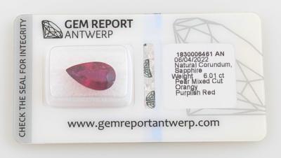 Loser unbehandelter Saphir 6,01 ct - Exclusive diamonds and gems