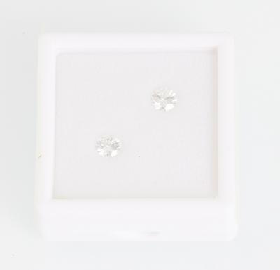 2 lose Brillanten zus.1 ct I-H/vvs-vsi - Diamonds Only