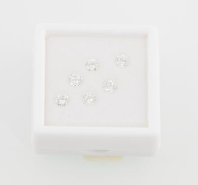 6 lose Brillanten zus.1,90 ct G-H/vvsi-si - Diamonds Only