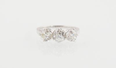 Altschliffdiamant Ring zus. ca. 2,80 ct - Diamonds Only