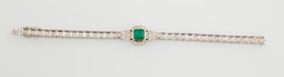 Diamant Smaragd Armband - Exkluzivní šperky