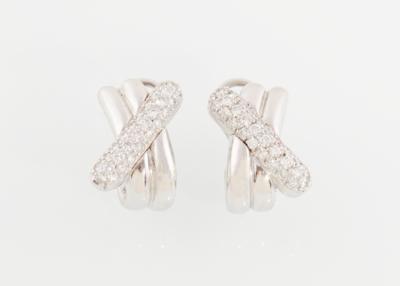 Brillant Ohrclips zus. ca.1 ct - Diamonds Only