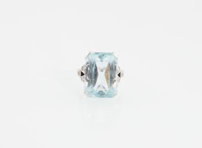 Aquamarinring ca. 17 ct - Exclusive Gemstones