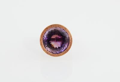Designer Amethyst Ring ca. 20 ct - Exclusive Gemstones