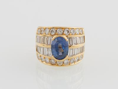 Diamant Saphirring - Exclusive Gemstones