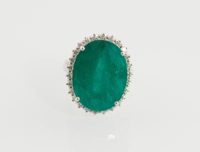 Smaragdring ca. 21,17 ct - Exclusive Gemstones