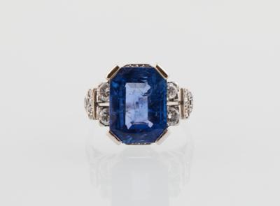 Petochi Saphir Ring ca. 5 ct - Exquisite jewellery