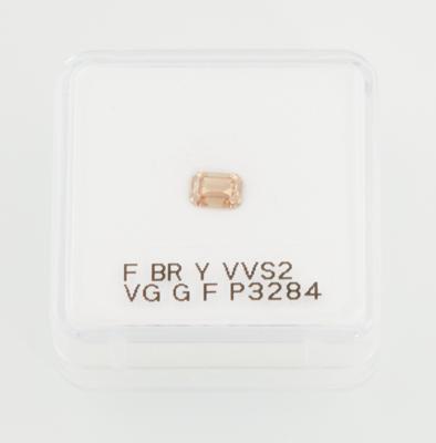 Loser Natural Fancy BrownYellow Diamant 0,83 ct - Diamonds Only