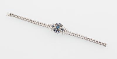 Brillant Diamant Armband - Exklusive Farbsteine