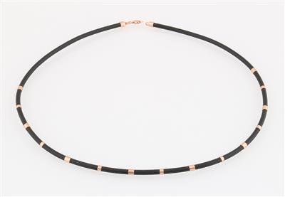 Kautschuk Collier - Goldrichtige Weihnachtsgeschenke