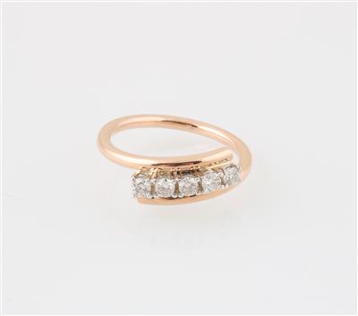 Brillantring zus. ca. 0,30 ct - Goldrichtige Schmucktrends