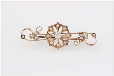 Opalbrosche - Jewellery