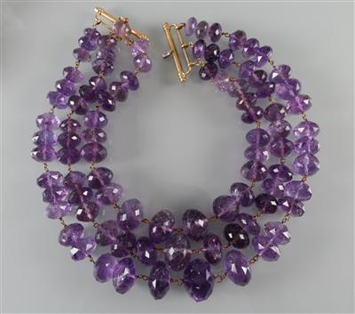 Amethystcollier - Schmuck