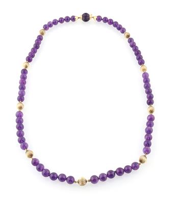 Amethystcollier - Schmuck