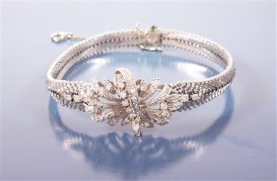 Brillant Diamantarmkette zus. ca. 0,80 ct - Schmuck