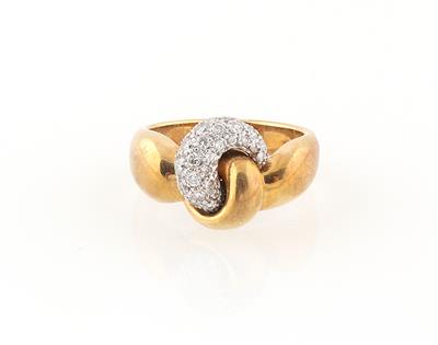 Brillantring zus. 0,45 ct - Schmuck